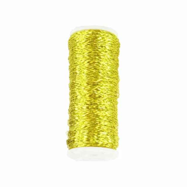 Bouilloneffektdraht Spule gelb - 08 - 0,30 mm 140 m 100 g