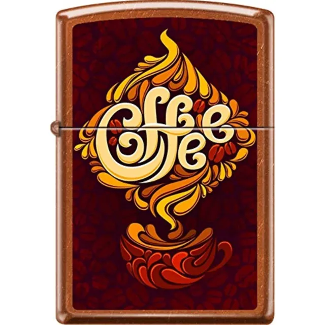 Zippo Coffee Cup Aroma Design Poster Toffee Windproof Lighter New