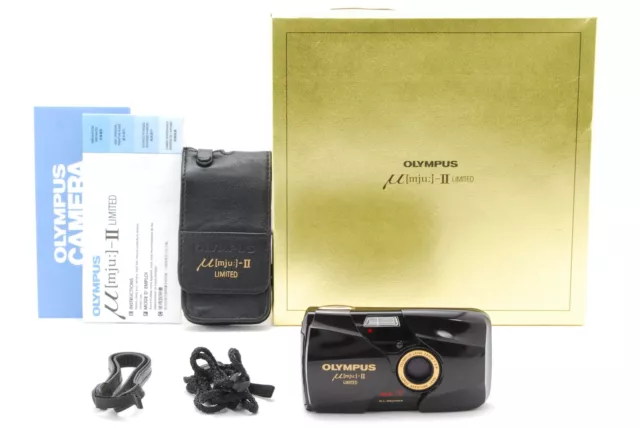 [ TOP MINT ] Olympus mju II Limited Edition Point & Shoot Film Camera From JAPAN