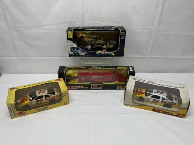 Lot of- Dale Jarrett MAC TOOLS #32 Diecast Race Cars 1/24 Scale 1995 & Others