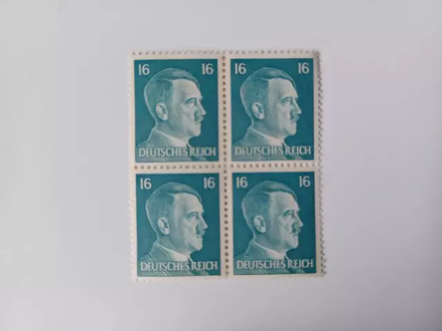 Briefmarken Deutsches Reich 1941 Adolf Hitler 4x16 postfrisch