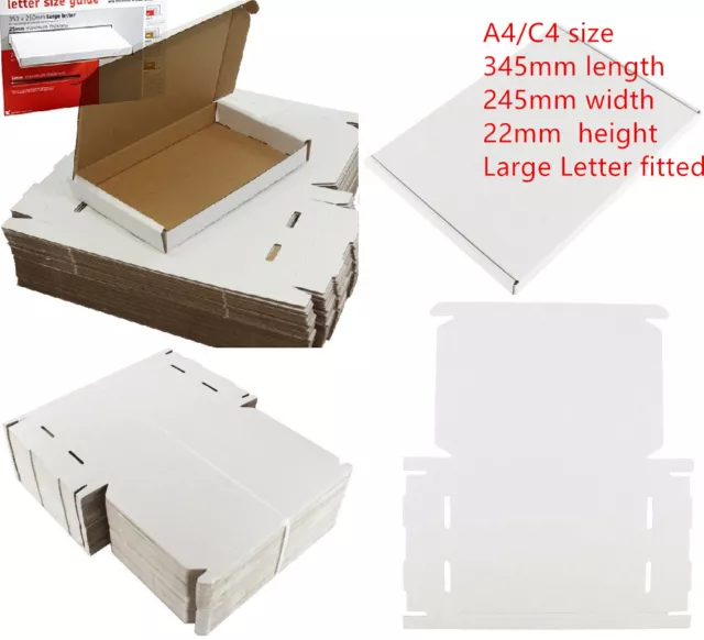 C4 C5 C6 C7 Size Postal Box Royal Mail Large Letter Postal Cardboard Mailing Box 2