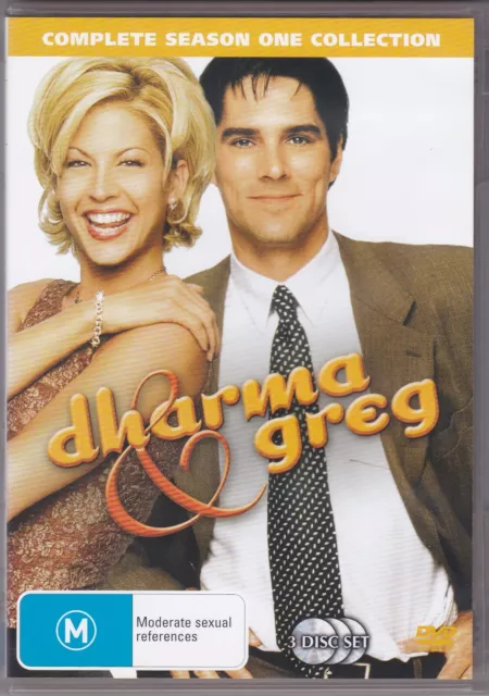 Dharma & Greg - Season One - DVD (3 x DVD Region 4 PAL)