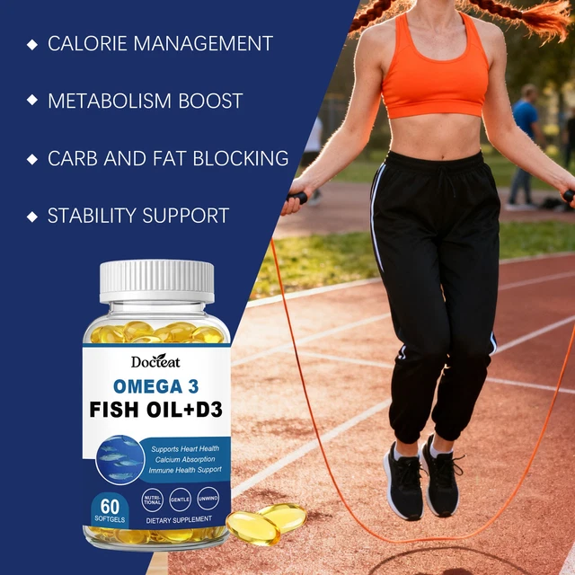 OMEGA 3 FISH Oil 2500mg High Strength DHA EPA 1200mg 1300mg for Health ...