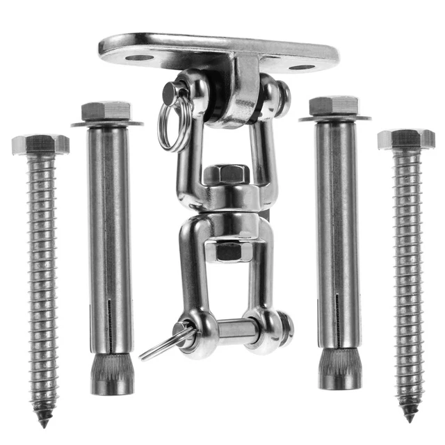 1 Satz professioneller Hängematte Hängende Haken Swing Fixing Haken Hängende