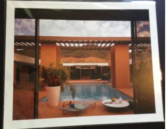 JULIUS SHULMAN Case Study House #20, Altadena, CA. Chromogenic print
