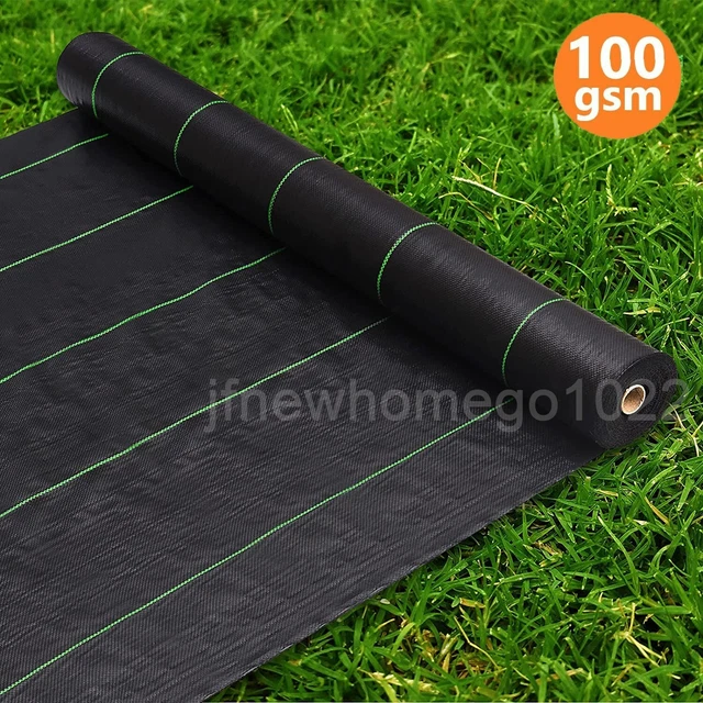 HEAVY DUTY WEED Control Fabric Weed Membrane Ground Cover Mat Garden