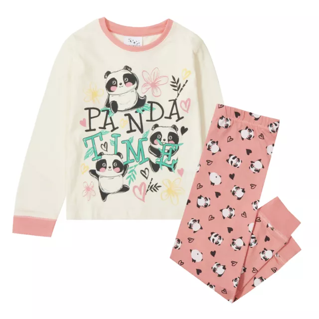 Set pigiama tempo panda bambini/ragazze ~ 2-6 anni