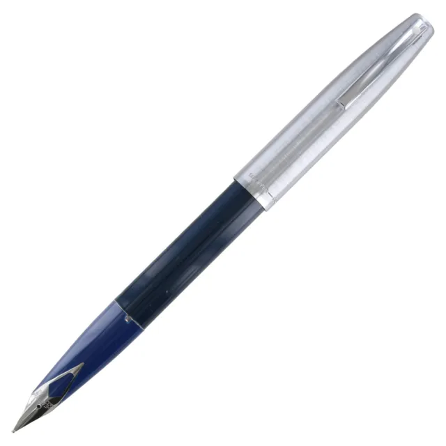 Sheaffer Triumph 440 Bleu Avec Garnitures Chromées Fontaine Stylo