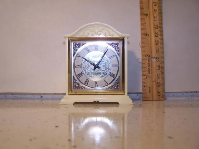 Rare Vintage ELGIN Mechanical Alarm Clock 1950's Japan VGC Tested, Works great!