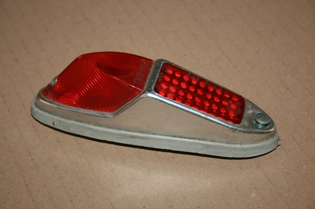 NOS Feu Phare Arrière RADIOS Ancien Vélo 1950 Old Bike Tail light Herse
