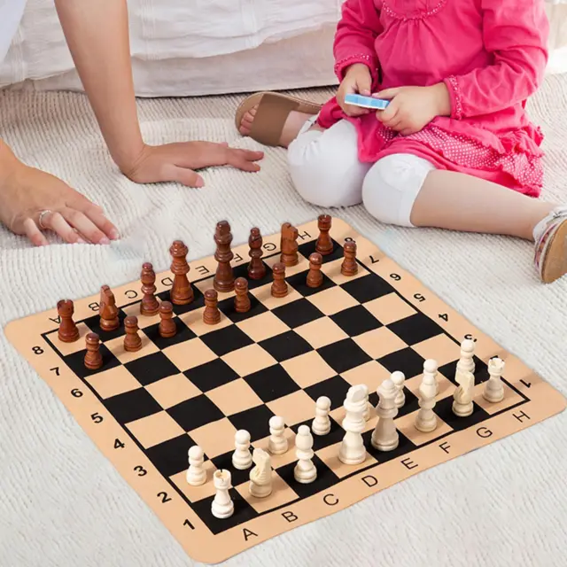 Jeu d'échecs Portable, jeu de stratégie de Table classique éducatif pour les