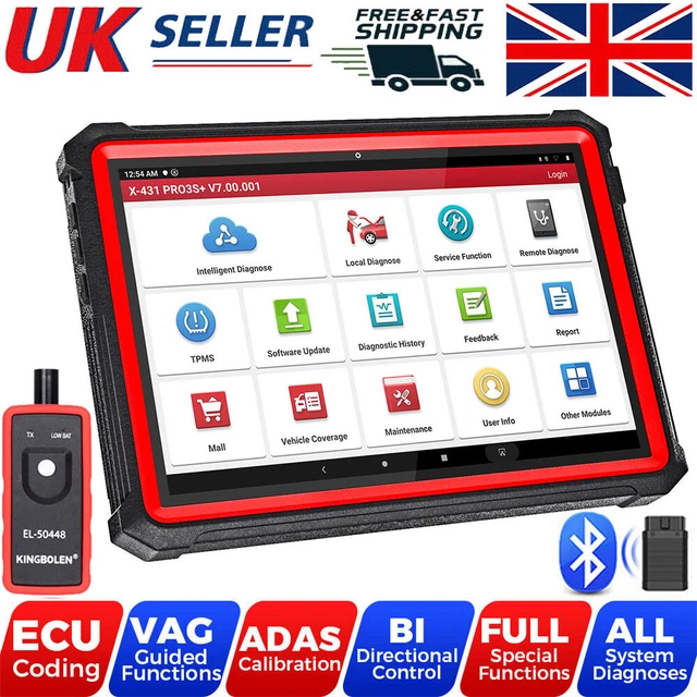 LAUNCH X431 PRO3S+ Bidirectional OBD2 Fault Code Reader Scanner