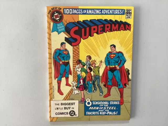 DC Blue Ribbon Digest 25 Russ Andru Superman 1982 VF/FN