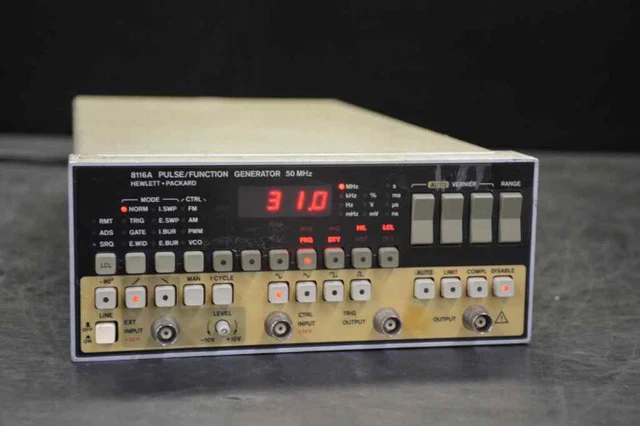 HP Agilent Keysight 8116A Pulse / Function Generator (50MHz)