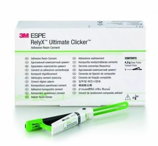 3M ESPE Relyx Ultimate 4.5gm Clicker Shade TR Adhésif Dentaire