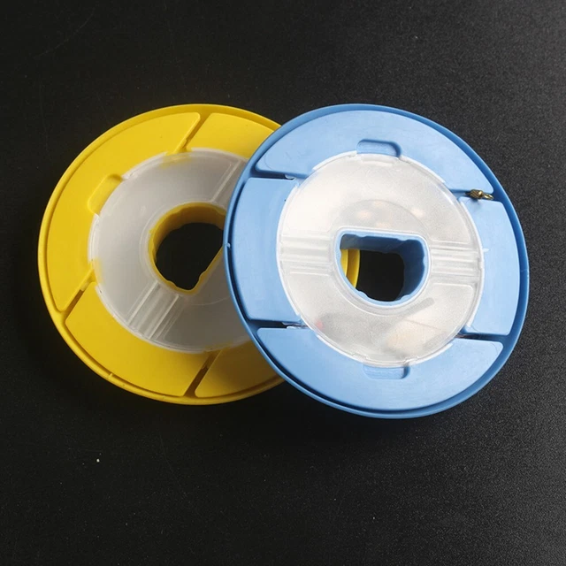 40 Clip Ferma Filo Per Bobine In Silicone Colorate – Riutilizzabili Per Cucito E Hobby – Addio Nodi!