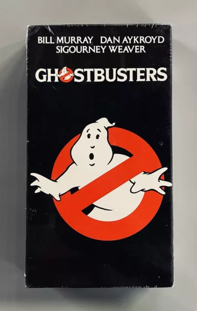 VHS — GHOSTBUSTERS / Black Slip