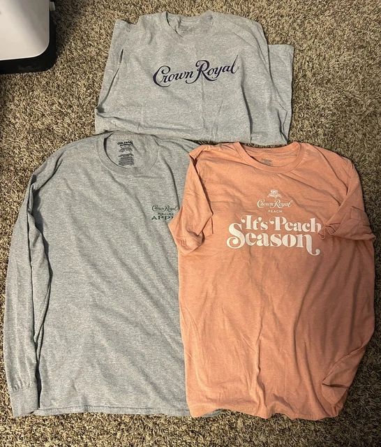 Crown Royal Men’s XL Shirt Lot of 3. Long Sleeve, T shirt and Sleevless. NWOT