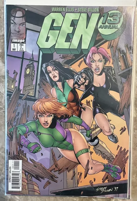 Image  Comics Gen 13 Varied Lot Of 4 #1s