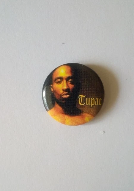 Tupac Button Badge.