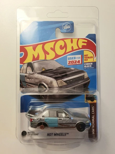 Hot Wheels x MSCHF Non Ruote 2024 Mattel Creations Esclusiva