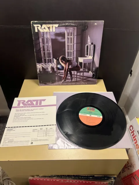 Invasion of Your Privacy [LP] by Ratt (Vinyl, Atlantic USA)