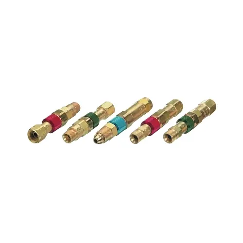 Western Enterprises Quick Connect Components, Male Plug, Brass, Oxygen/Inert Gas