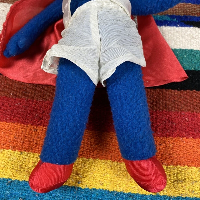 Vintage 1981 The Great Gonzo 14” Dress-Up Plush Doll FP Muppets No Box 4
