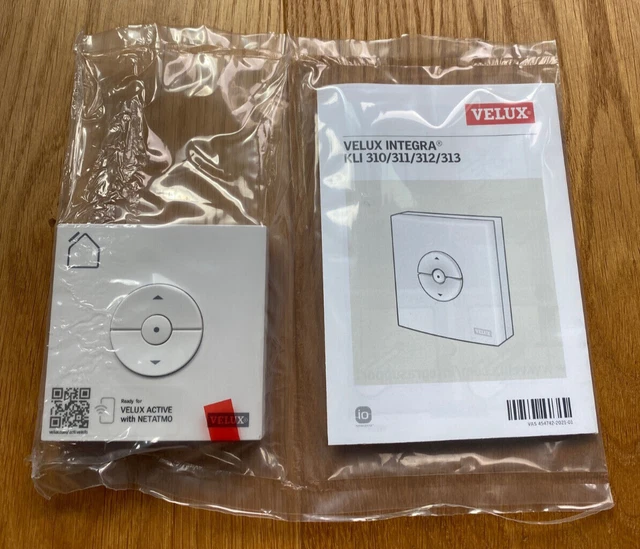 Controllo Velux Integra KLI 310 311 312 313, telecomando IMBALLO ORIGINALE non aperto