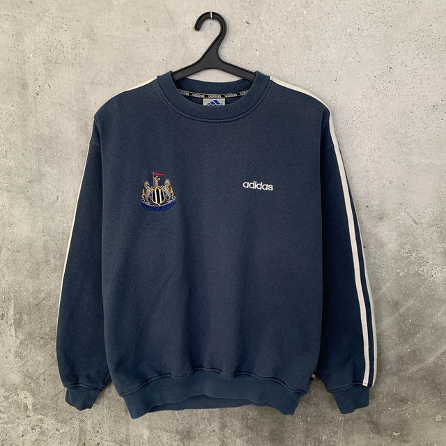 NEWCASTLE UNITED 1990S TRAINING FOOTBALL SWEATSHIRT ADIDAS VINTAGE