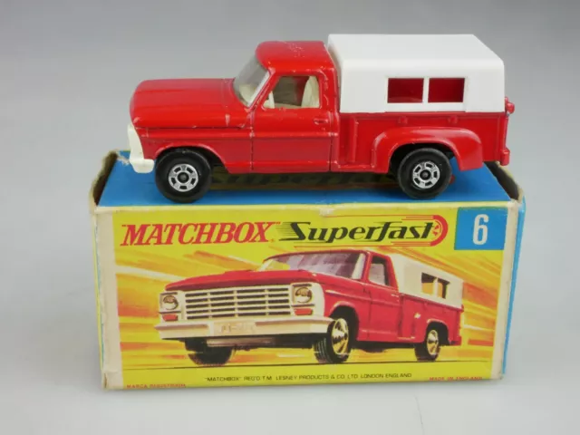 06-A Ford Pick-Up - 54745 Matchbox Superfast Lesney