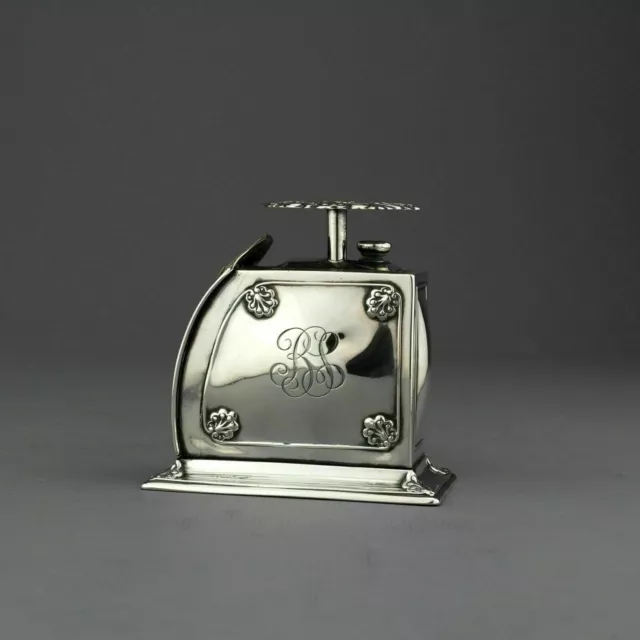 Rare Antique Tiffany Solid Sterling Silver Postal Weighing Scales. Circa. 1900. 2