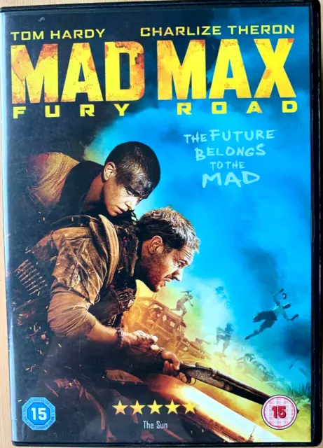 Mad Max Fury Road DVD 2015 Sci-Fi Action Film 4 Largeur / Tom Hardy + Charlize