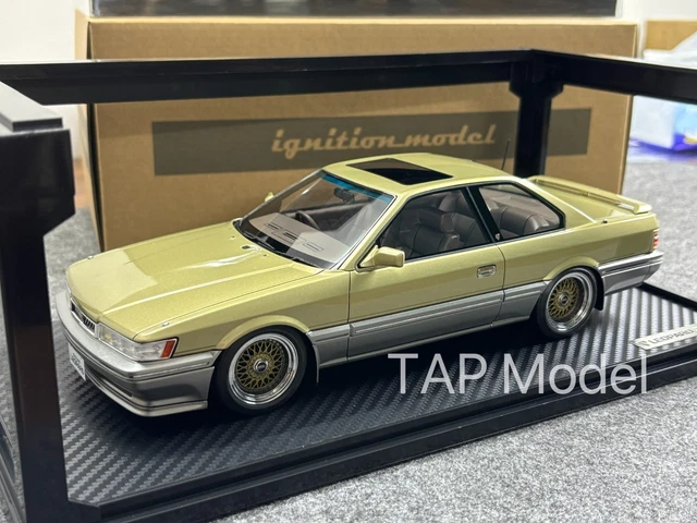 IGNITION MODEL 1/18 Nissan Leopard 3.0 Ultima F31 Gold