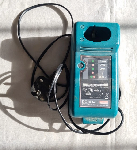 MAKITA DC1414F 7.2V - 14.4V NiCd NiMH Battery Charger £10.00 - PicClick UK