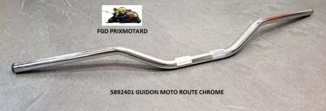 Guidon Moto Route Chrome 22Mm 5892401 Honda