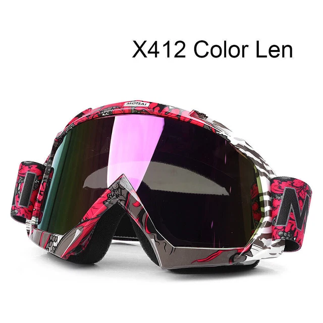 Maschera Viso Esterno Occhiali Occhiali Offroad Dirt Bike Scooter Moto Bicicletta