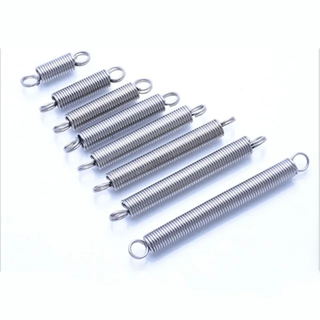 Expansion Tension Extension Spring 0.4mm Wire Dia 3/4mm OD 304 Stainless Steel