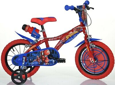 Bici Misura 14 Bimbo Dino Bikes Bicicletta Bambino Spiderman Art. 143 G-Sa New