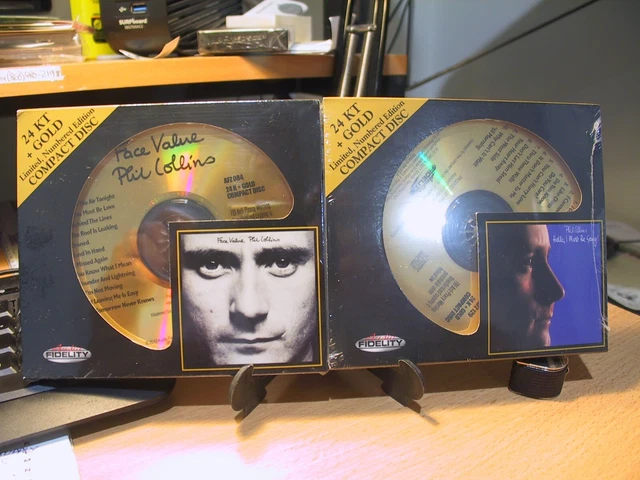 ★PHIL COLLINS①★24 K＋GOLD◇Audio Fidelity AUDIO FIDELITY 24kt GOLD CD AFZ-129: PHIL COLLINS - Hello, I