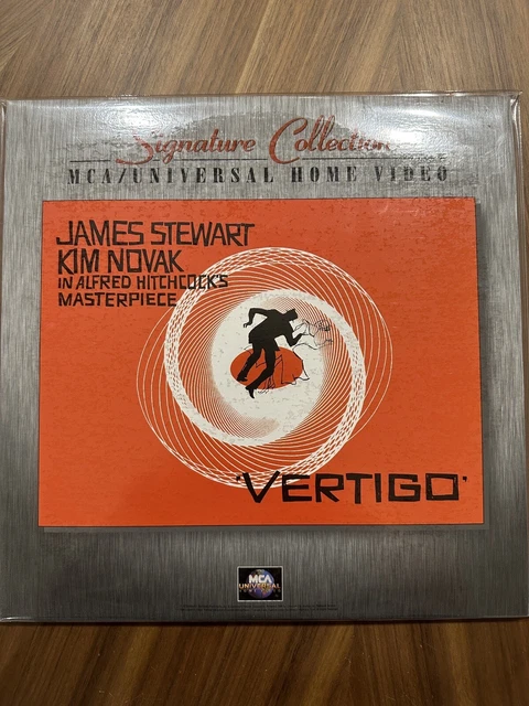 VERTIGO HITCHCOCK SIGNATURE COLLECTION 2 X DISC SET LASERDISC - Like New