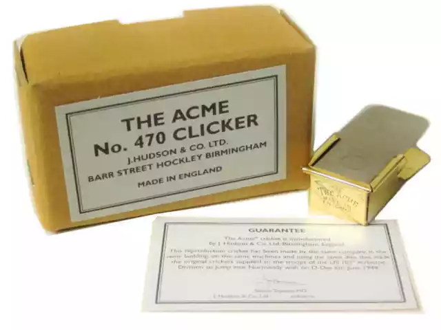 Wwii Clicker AIRBORNE PARATROOPER CRICKET WW2 clicker US Army USA D-Day Normandy wk2 ...