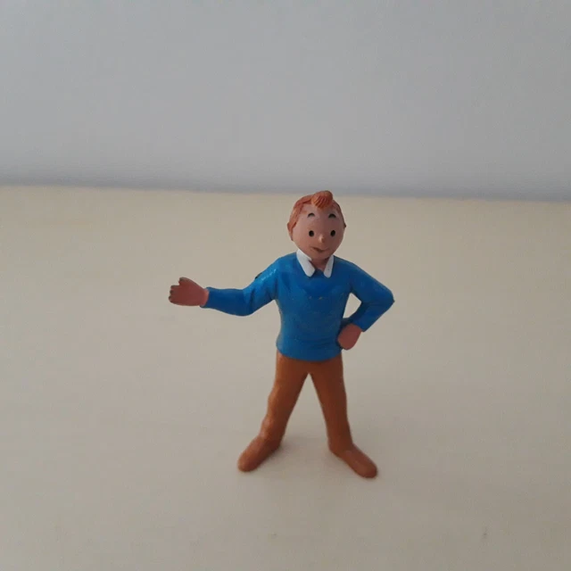 Tintin - Esso Belvision - Série Complète De 13 Figurines Le Lac Aux Requins  P Image 540253 Grande