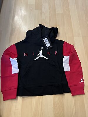 Nike Jordan Ragazze Felpa con cappuccio età 8-10 NUOVO