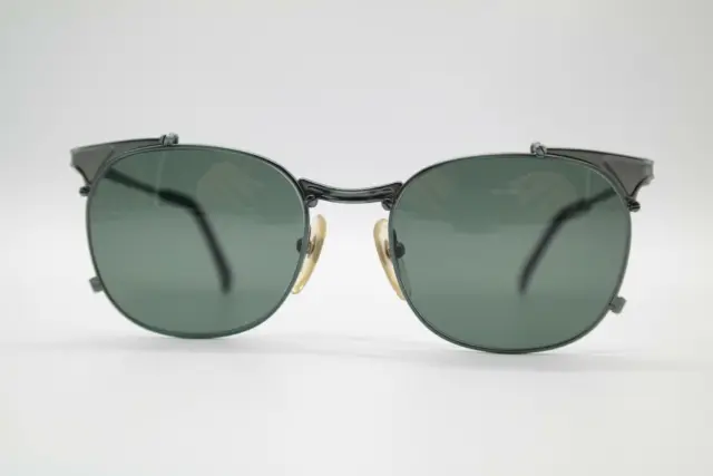 Vintage Jean Paul Gaultier 56-2175 Grün Oval Sonnenbrille sunglasses Brille NOS