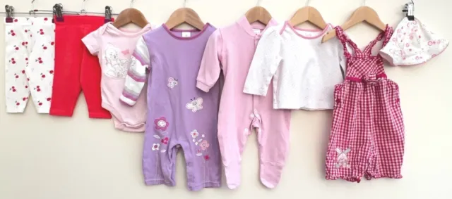 Baby Girls Bundle Of Clothing Age 3-6 Months Disney F&F Tu
