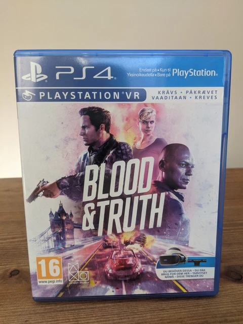 Blood & Truth VR - PSVR PlayStation 4 PS4/PS5 - LN - SCHNELLER VERSAND & VERSAND