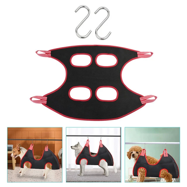 Dogs Washing Hammock Pet Cage Bed Breathable Hammock Cats Dogs Macrame Decor Ear 2