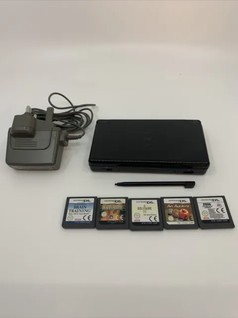 Nintendo DS Lite Portable Handheld Gaming Console - Onyx Black